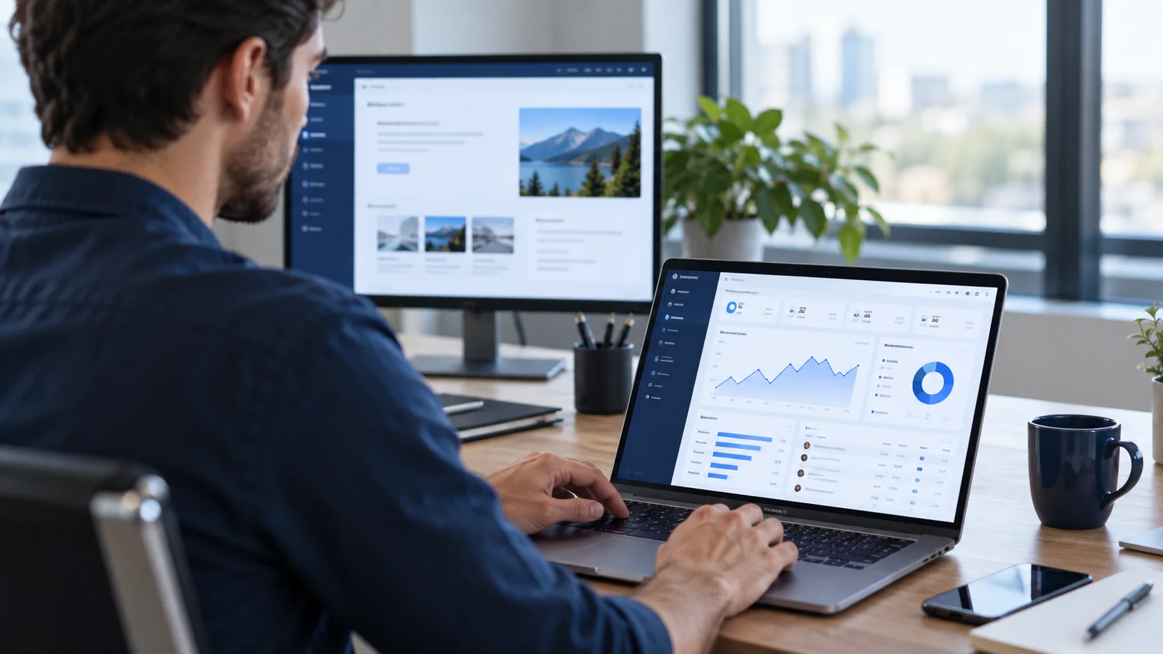 Business application development